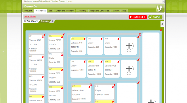 Tankboard Schema