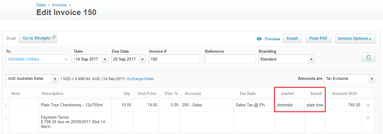 xero-tracking-categories-xero-invoice